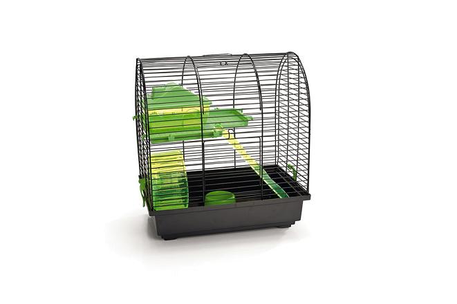 Beeztees knaagdierhok Girm 2 zwart/groen